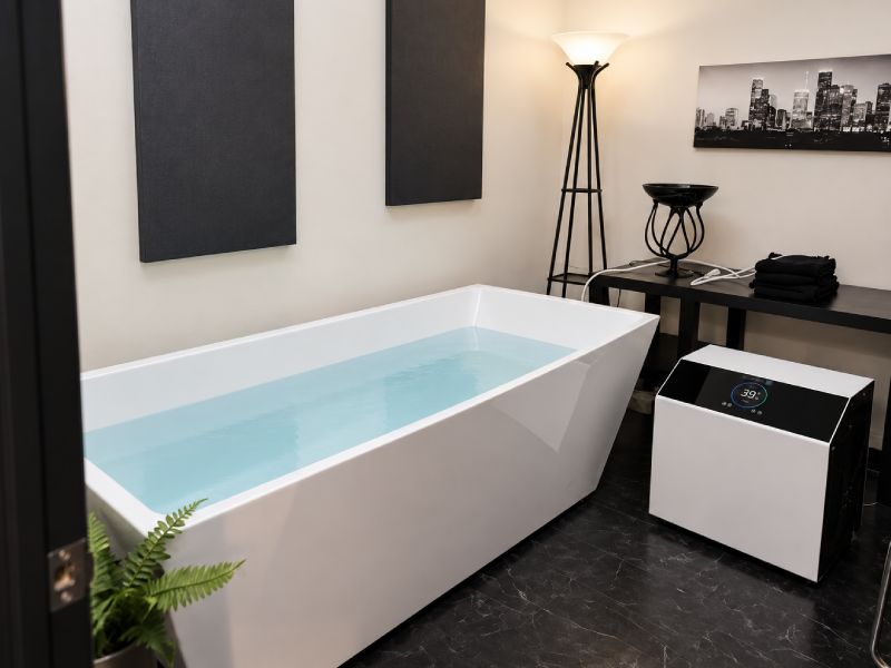 Houston Gym Colde Plunge System